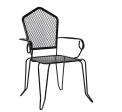 Cologne Metal Armchair - Matthew Izzo Collection Online Sale