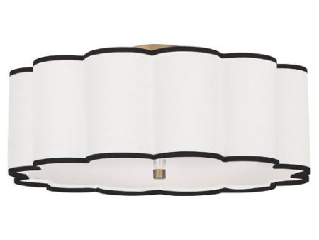 Robert Abbey Axis 24” Semi-Flush Mount Online now