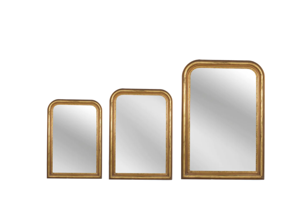 Louis Phillippe Gold Wall Mirror - Matthew Izzo Collection Online