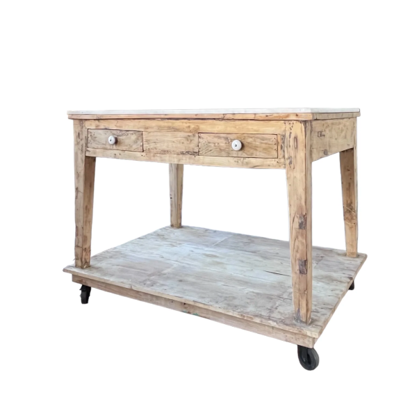 Rustic Kitchen Island - Matthew Izzo Collection Online Hot Sale