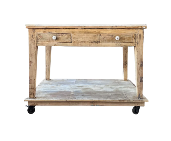 Rustic Kitchen Island - Matthew Izzo Collection Online Hot Sale