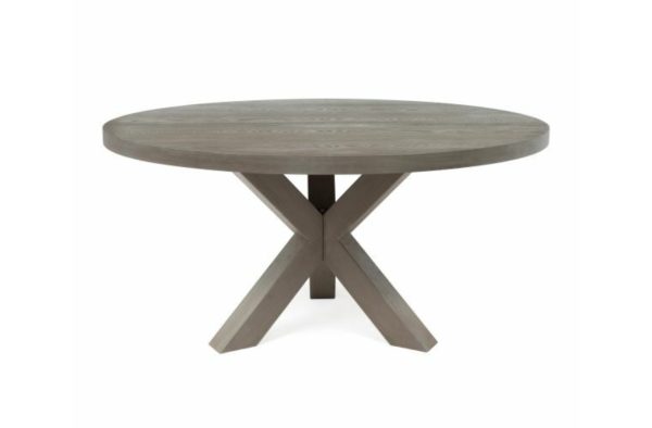 Greer Smoke Grey 60  Round Dining Table Sale