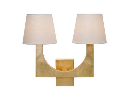 Worlds Away Fritz 2 Arm Sconce Cheap