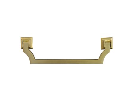 Worlds Away Murray Brass Swinging Cabinet Handle For Discount