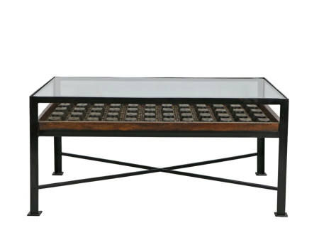 Concrete Mold Coffee Table - Matthew Izzo Collection For Discount