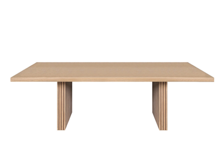 Patterson Natural Oak 86  Dining Table For Discount