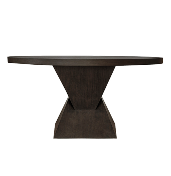 Newport Natural Oak 60  Round Dining Table Online Sale