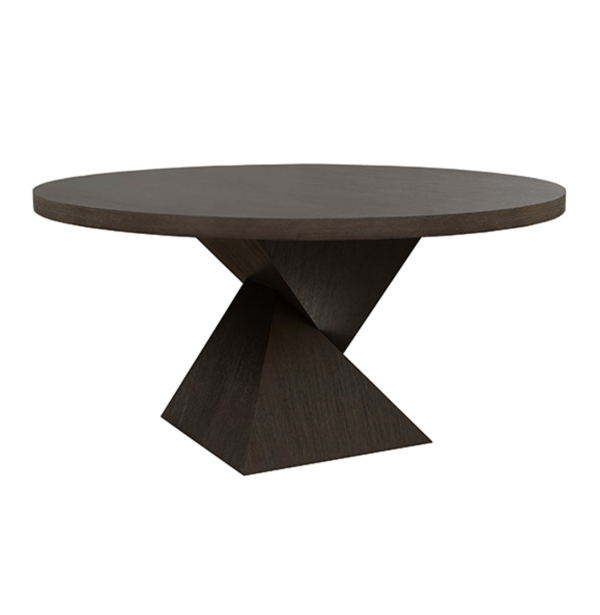 Newport Natural Oak 60  Round Dining Table Online Sale