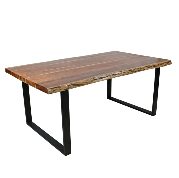 Construct Live Edge Reclaimed Wood 72  Dining Table - Matthew Izzo Collection Online now