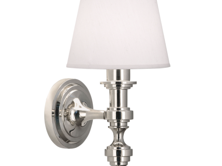 Robert Abbey Arthur Wall Sconce Polished Nickel Cheap