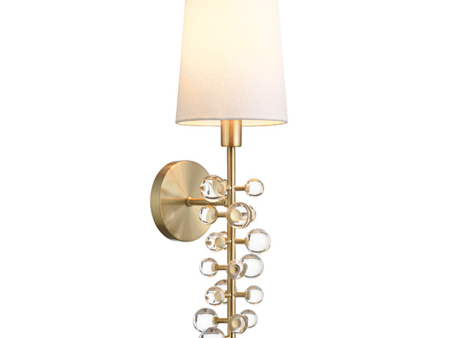 Worlds Away Lottie Wall Sconce Online now